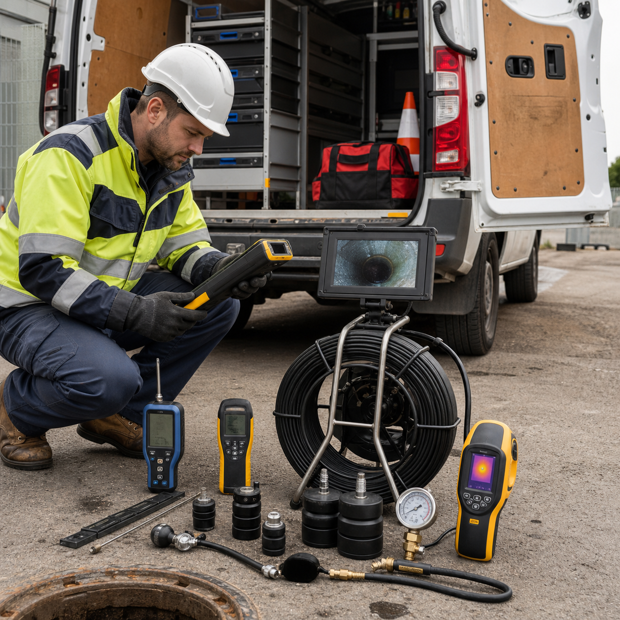 Como montar un kit profesional para diagnostico de fugas, inspeccion y mantenimiento