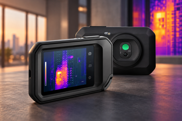 Composición editorial del producto FLIR C5
