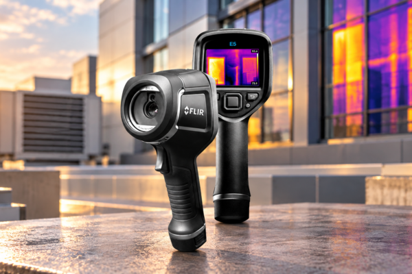 Composición editorial de FLIR E5 Pro WiFi
