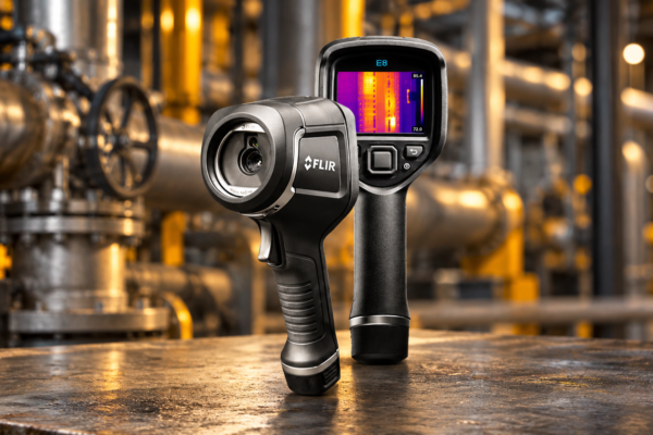 Composición editorial del producto FLIR E8 Pro