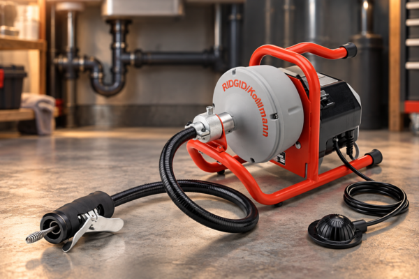 Composición editorial del producto RIDGID K-40AF