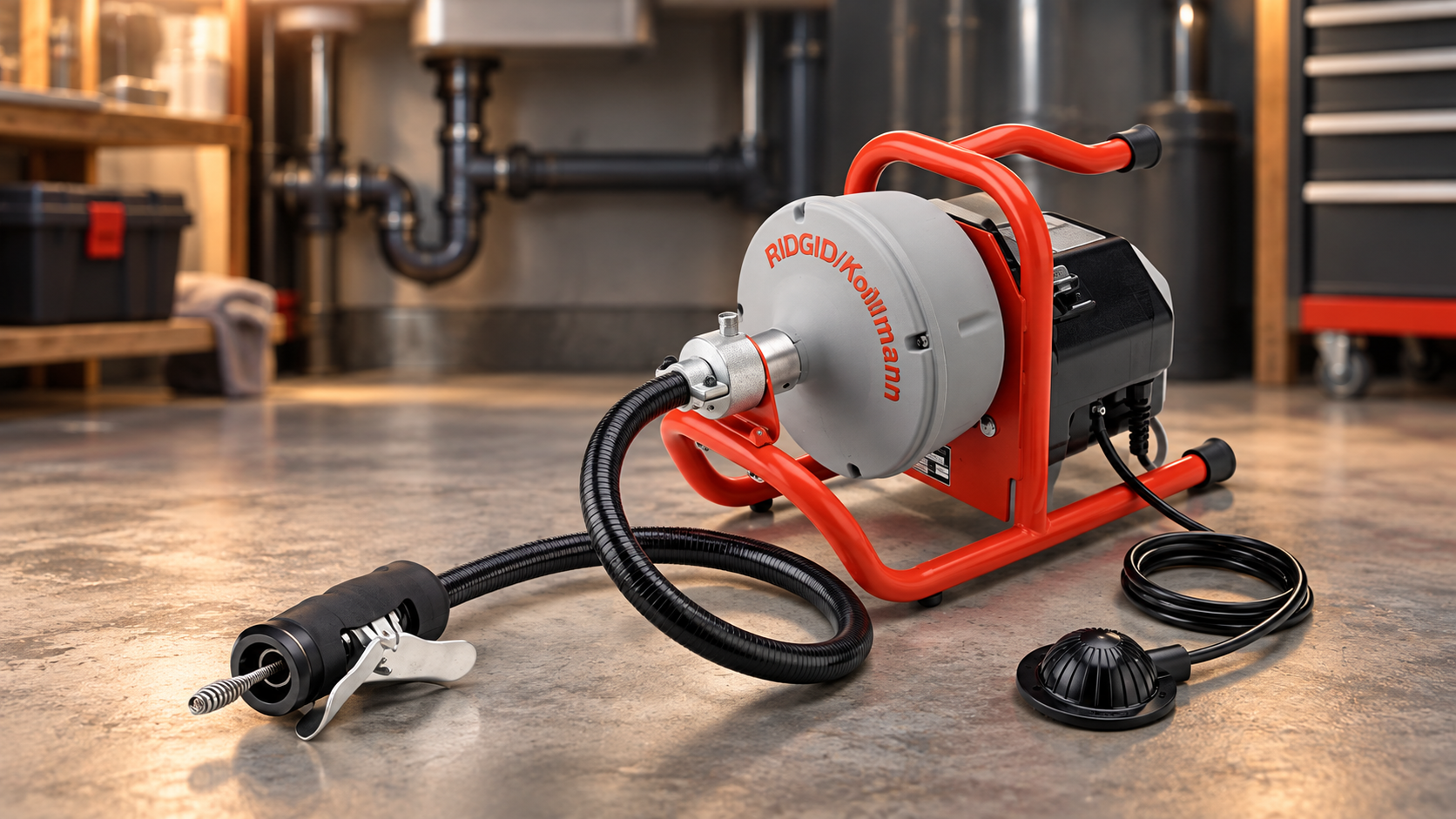Composición editorial del producto RIDGID K-40AF