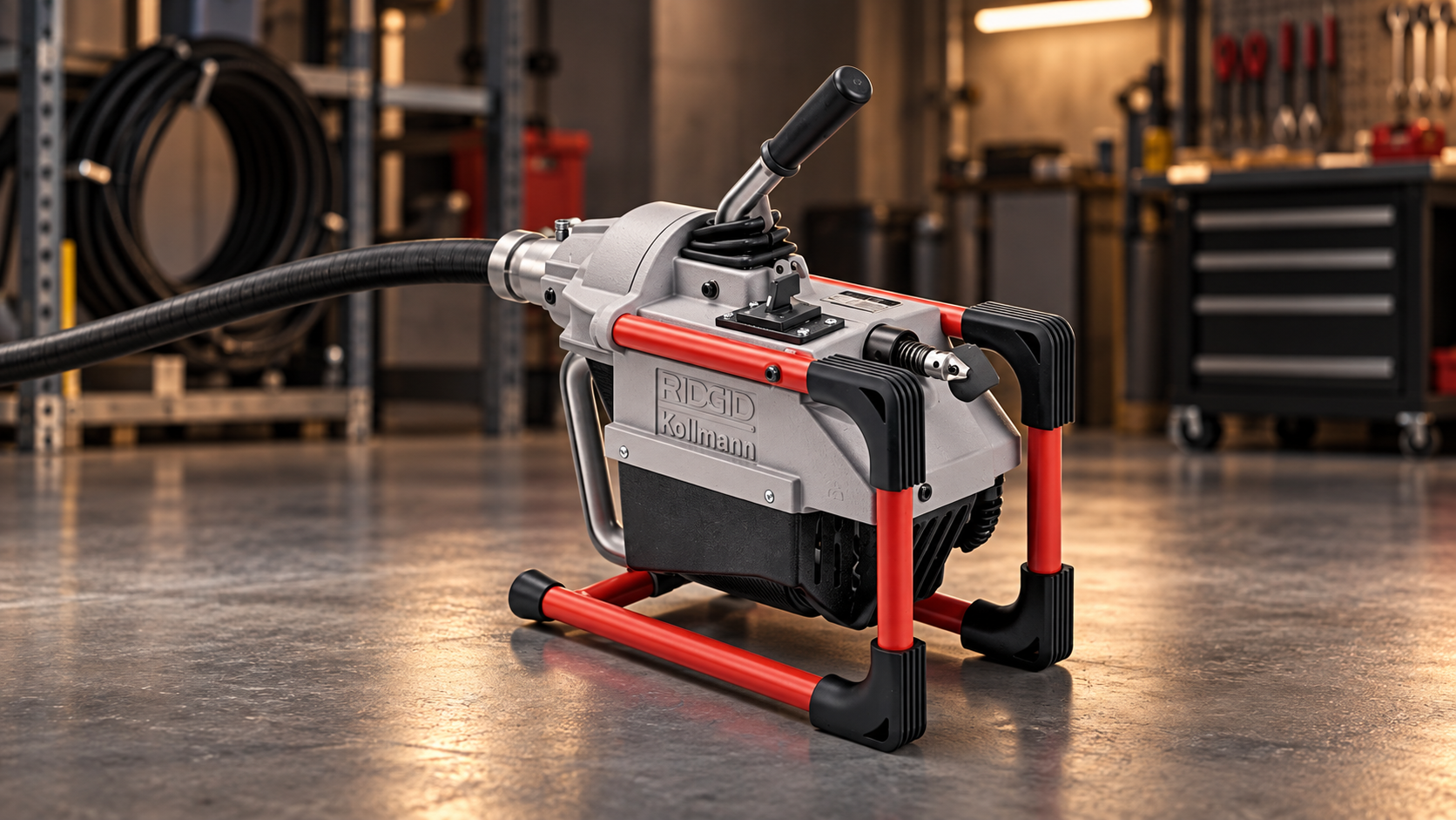 Composición editorial del producto RIDGID K-60SP